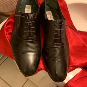 Gucci men black shoes